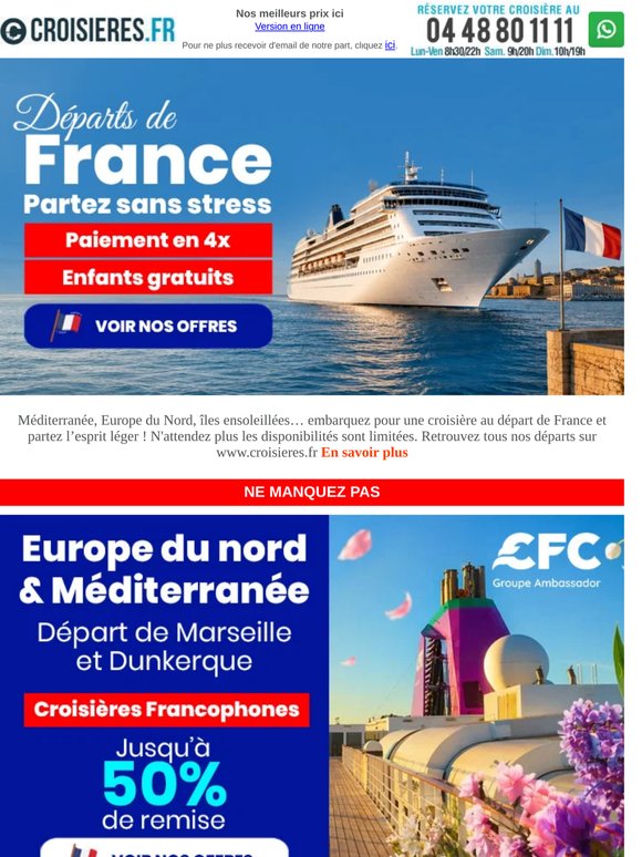 Ports Français : voyagez sans stress !