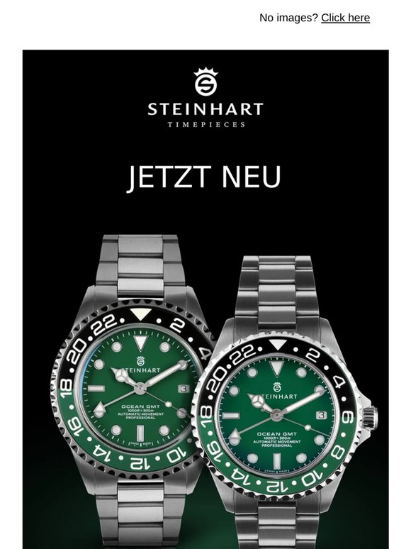 NEUE OCEAN GMT NOVA GREEN, ERHÄLTLICH IN 39 MM & 42 MM