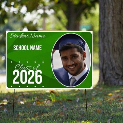 Graduation Yard Sign 2026