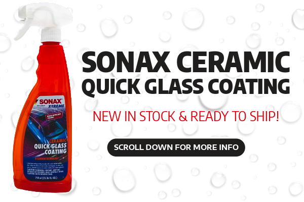 New In Stock At Autogeek - SONAX Quick Glass Coating