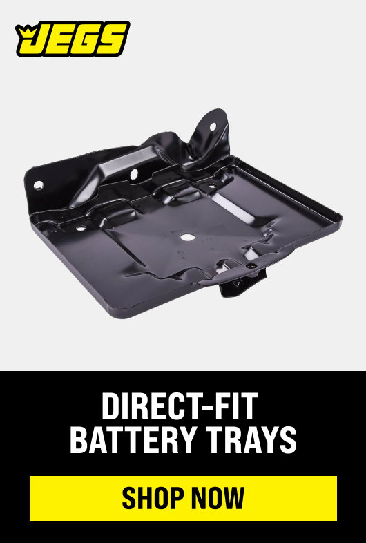 Direct-Fit Battery Trays