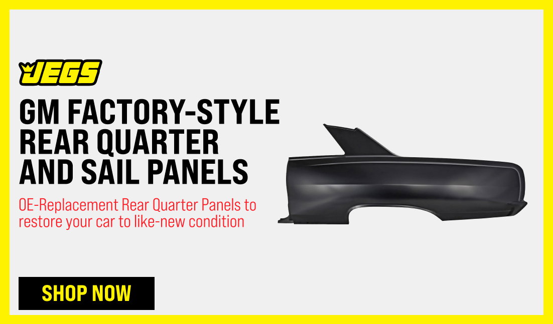 GM Factory-Style Rear Quarter and Sail Panels