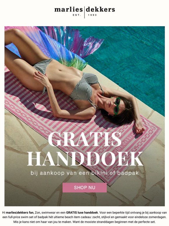 Klaar om jouw beach gift te claimen? ☀️