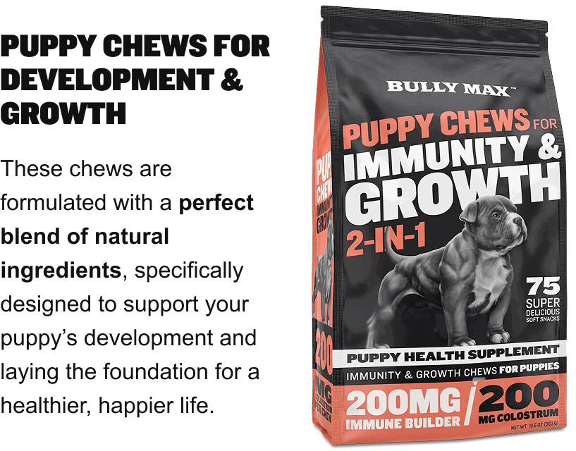 Bully Max Puppy Chews