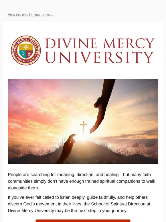 3 Reasons to Consider the School of Spiritual Direction