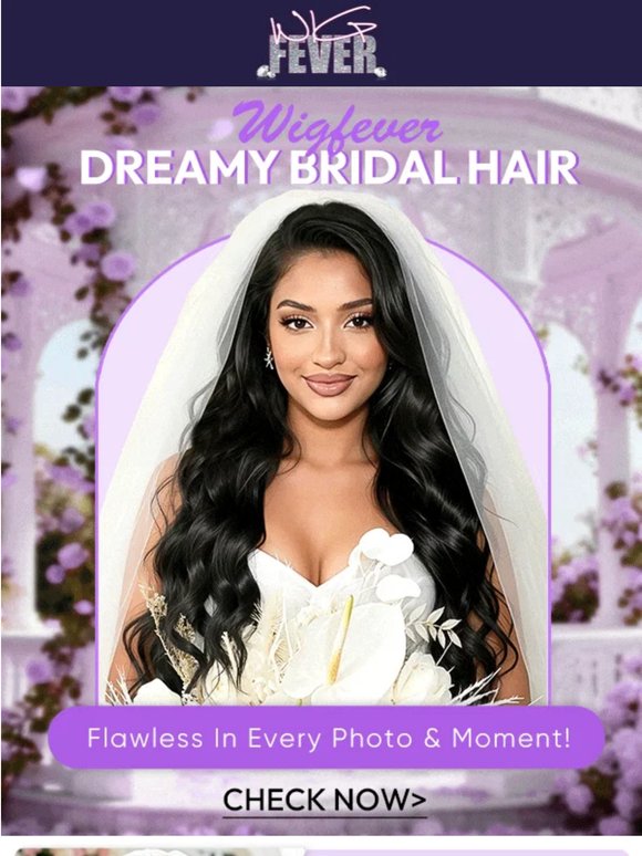 Dreamy Bridal Hair: Perfect for Every "I Do" Moment💍