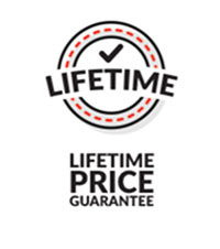 Lifetime Price Guarantee