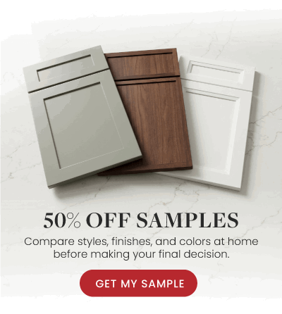50% Off Samples - Compare styles, finishes and colors before making your decision.