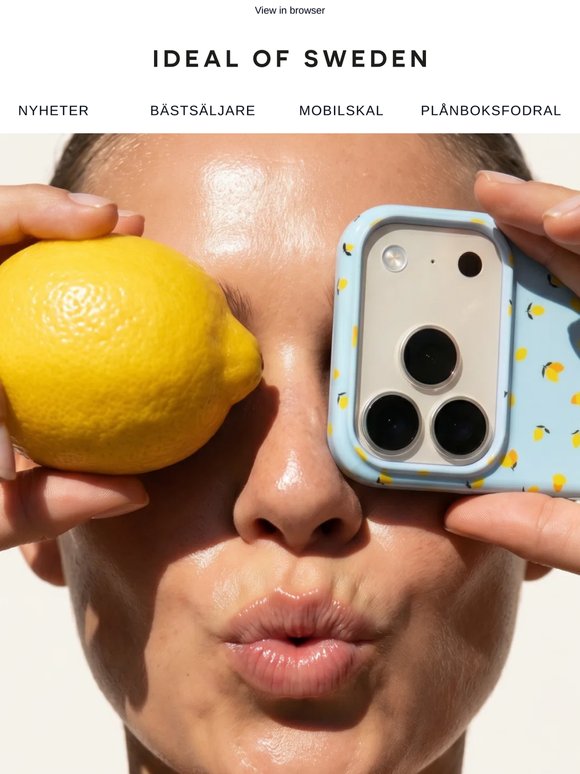 Complete the lemon look