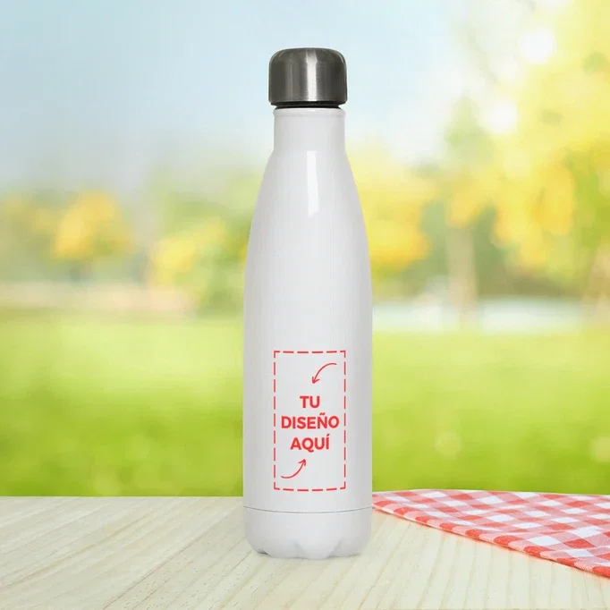 Botella taza de colores personalizada | laTostadora