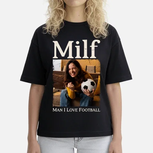 Milf man i love football foto personalizable | laTostadora