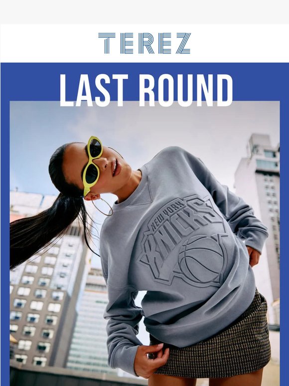 Last Round. Last Chance. Shop Knicks Styles.