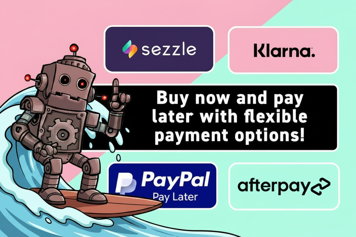 Buy now and pay later with flexible payment options!