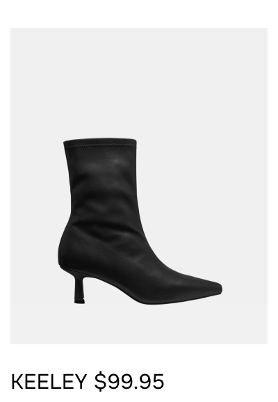 Keeley Ankle Boot Black