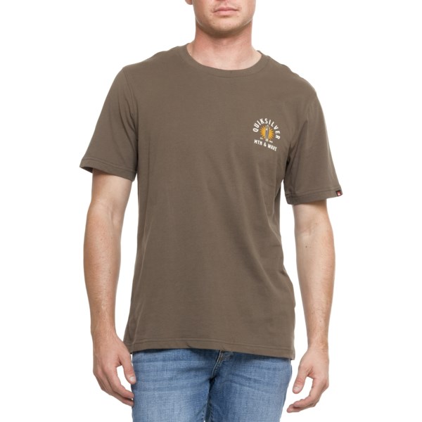 Quiksilver Canteen Towline T-Shirt for Men | Canteen | Size Large | Cotton
