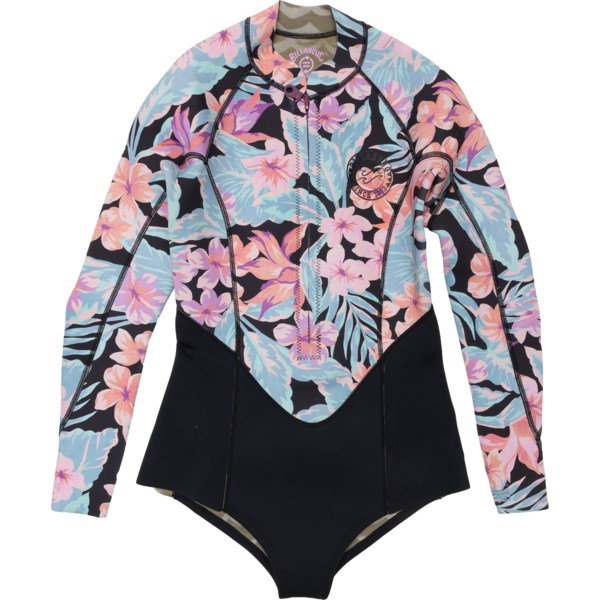 Billabong Salty Dayz Natural Zip Front Springsuit | Nights In Paradise | Size Small