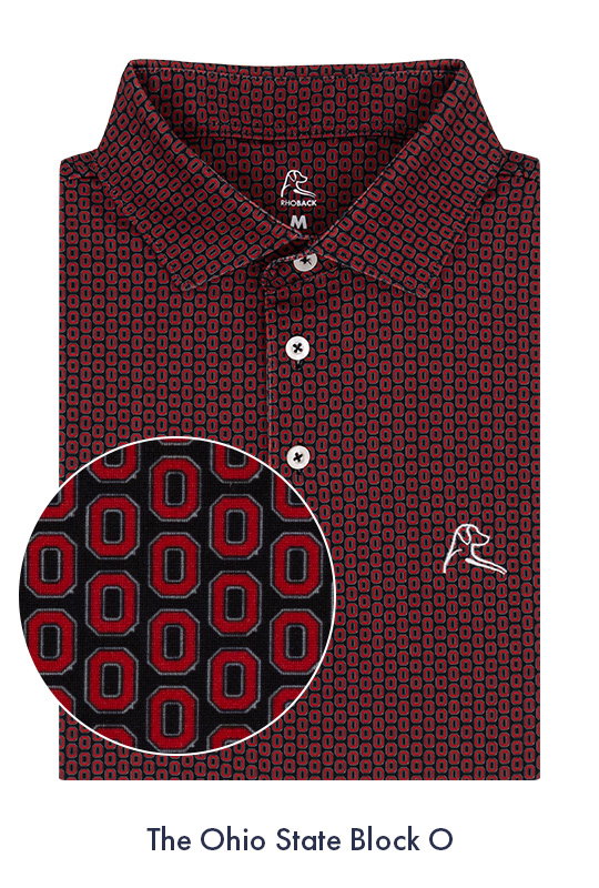 The Ohio State Block O | Collegiate Polo