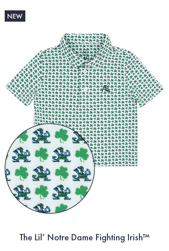 The Lil' Notre Dame Fighting Irish | Toddler Collegiate Polo