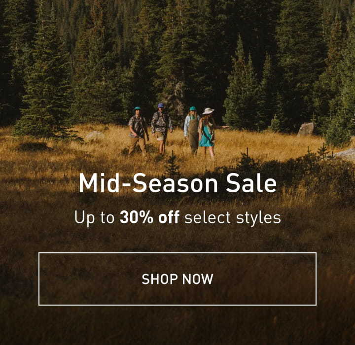 Mid season-sale - up to 30% off select styles - Shop now