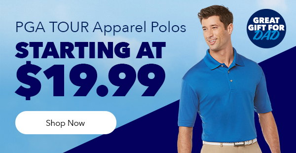 PGA TOUR Apparel Starting at $19.99 | Shop Now