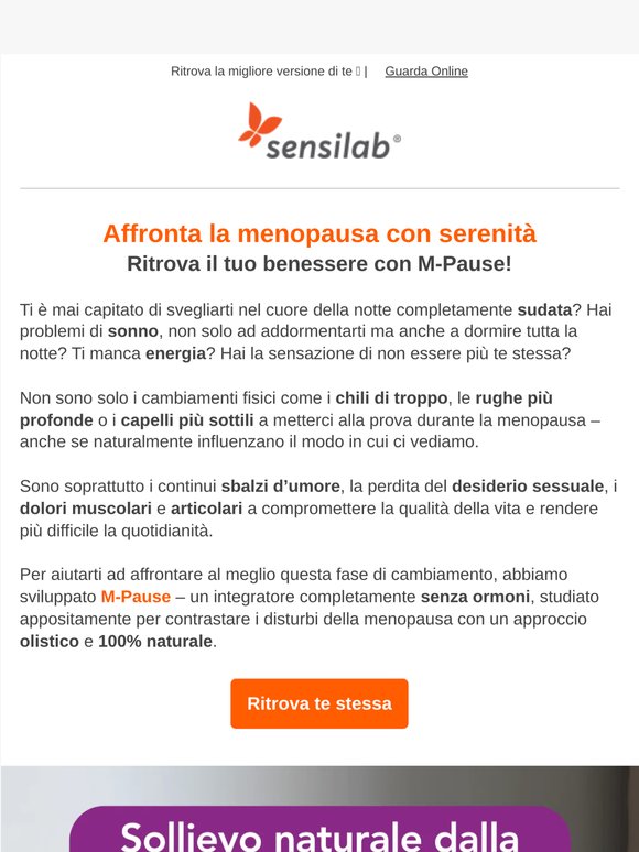Non lasciare che la menopausa ti fermi