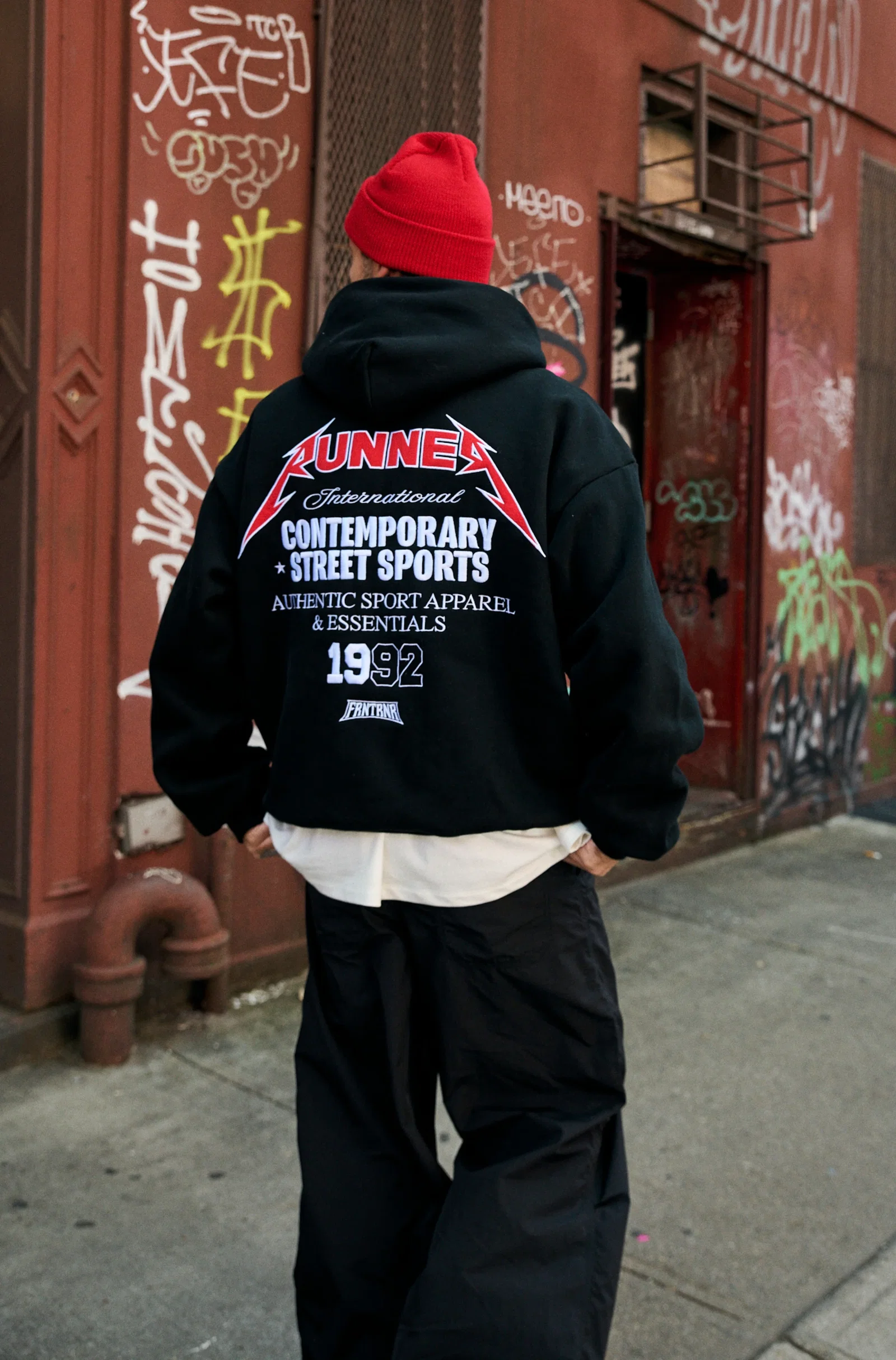 Image of International Hoodie - Black