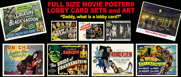 Movie Poster and Lobby Card Collection
