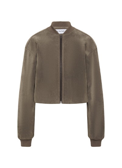 Mara Suede Bomber