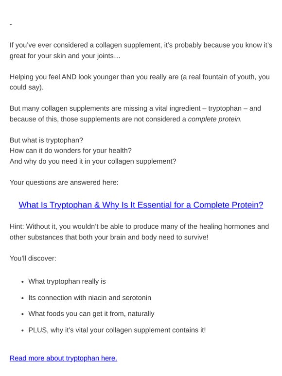 Most Collagen Isn’t a Complete Protein—Here’s Why