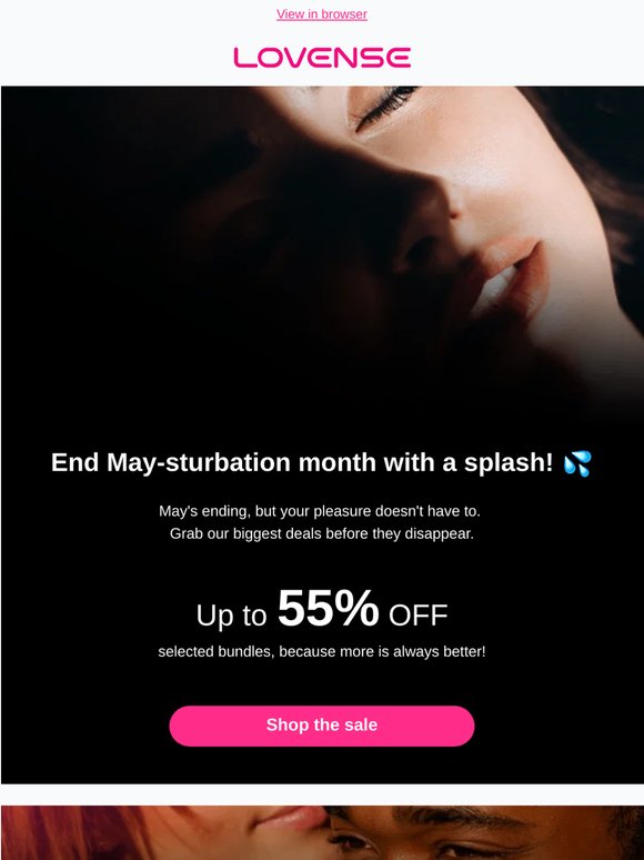 End Your May-sturbation Month with a Splash! 💦
