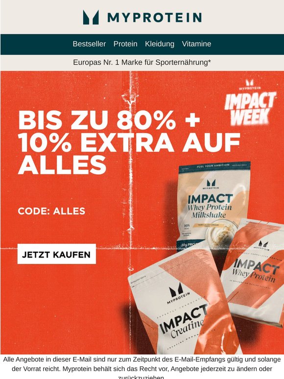 ⛔ 80% + 10% Extra auf ALLES ⛔
