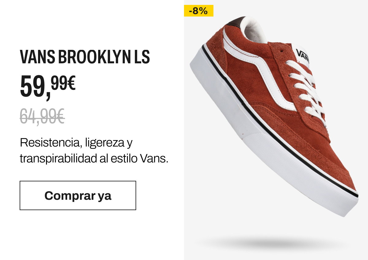 Zapatillas Vans Brooklyn LS botón comprar ya