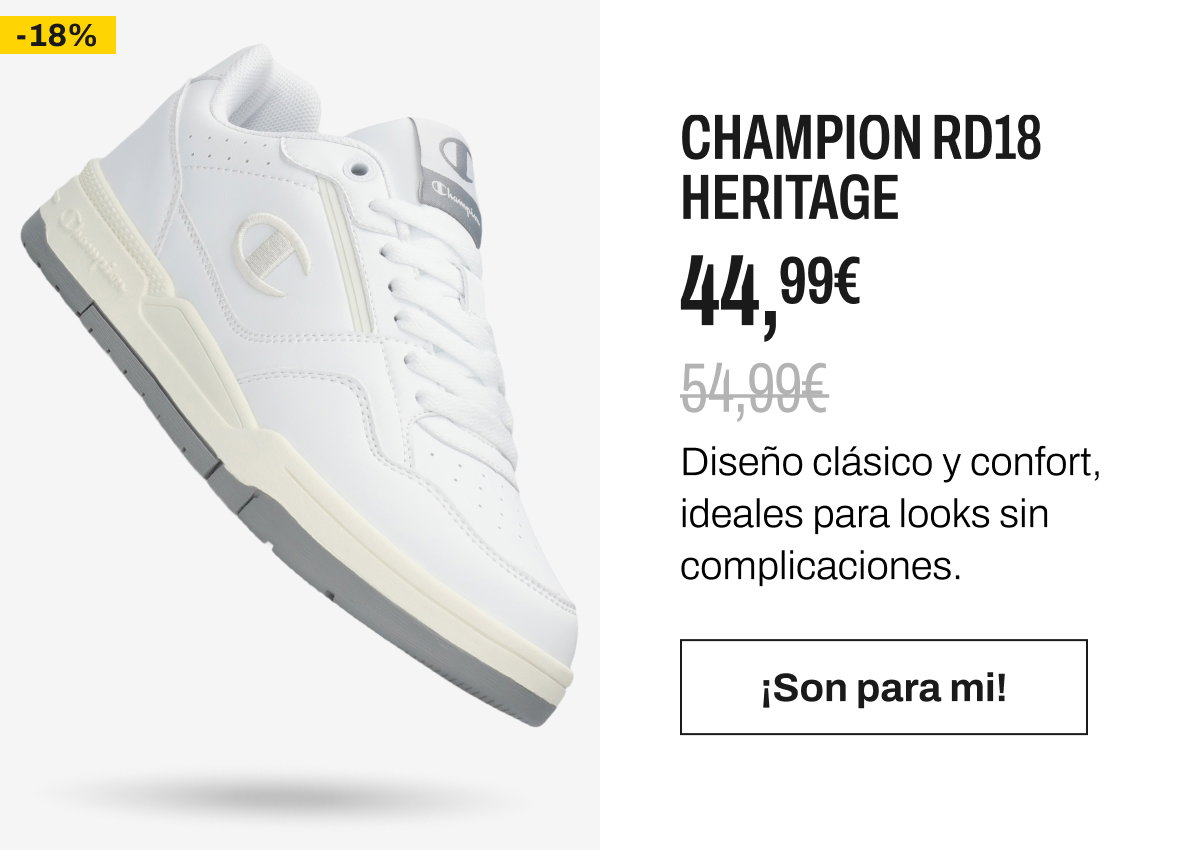 Zapatillas Champion RD18 Heritage botón son para mi