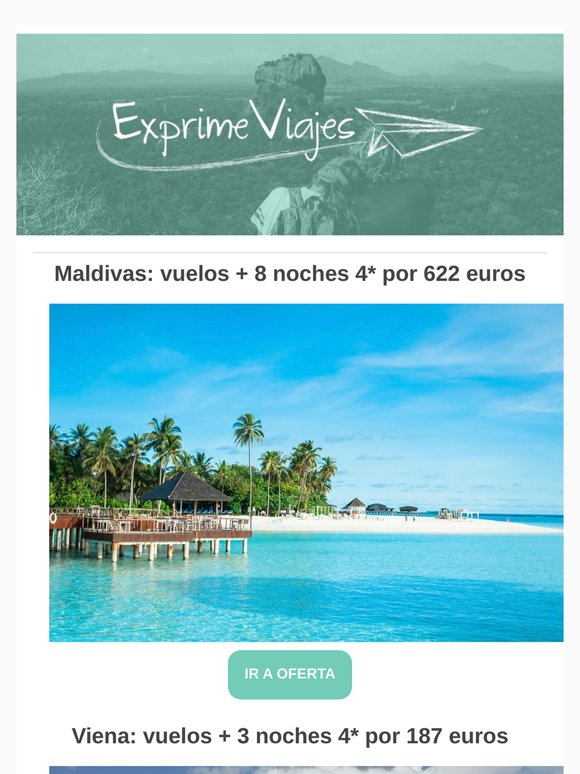 ⭐ Maldivas: vuelos + 8 noches 4* por 622 euros