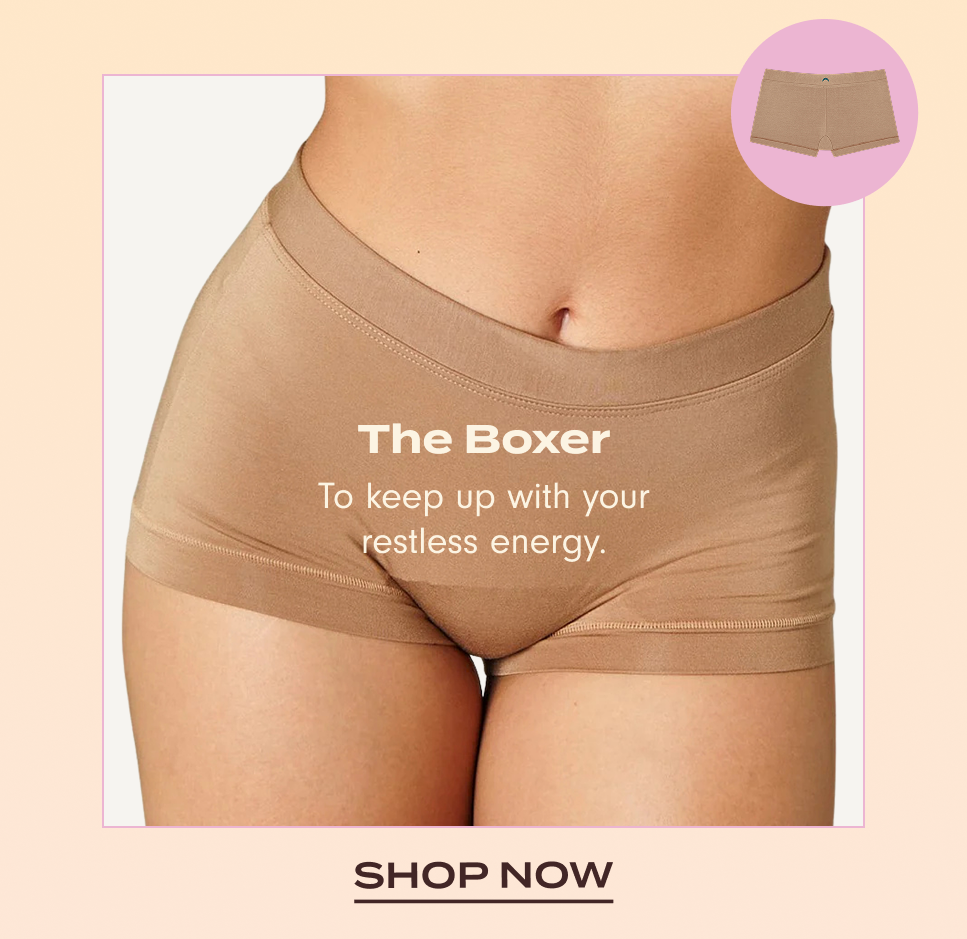 Shop The Boxer: To keep up with your energy.