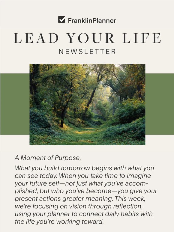 Your Lead Your Life Newsletter Is Here