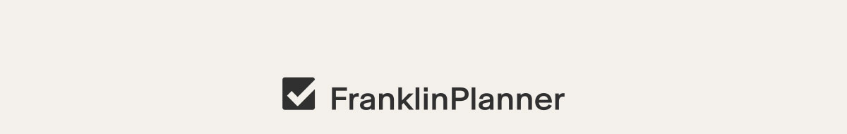 Franklin Planner.