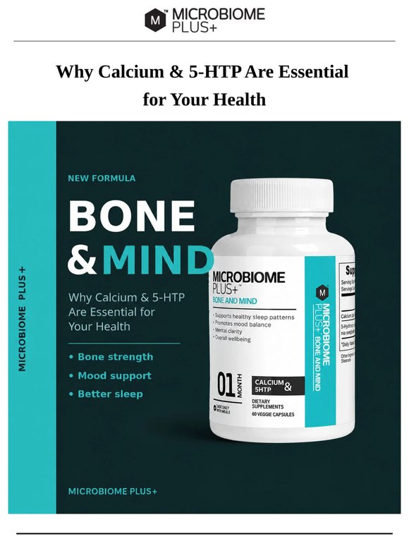 Why Calcium & 5-HTP Are Essential for Your Health