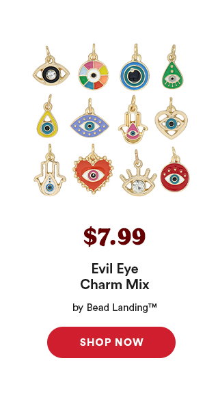 $7.99 Evil eye charm Mix by Bead Landing™ Shop now