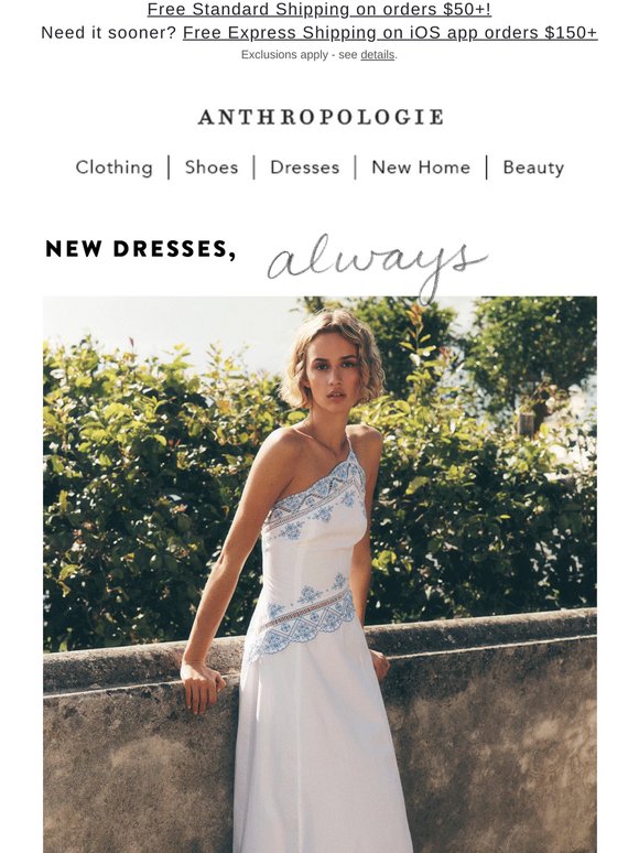 NEW dresses. Full stop.