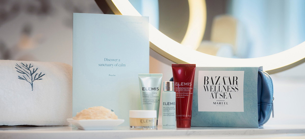 Sampling of products in spa