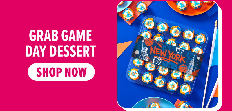 Grab game day dessert! Shop our New York Forever cupcake 25-pack now.