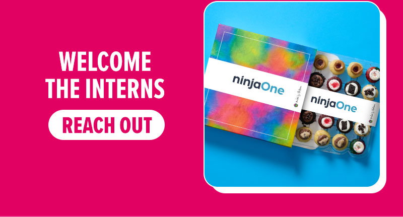 Welcome the interns! Reach out to us about custom branded gifts.