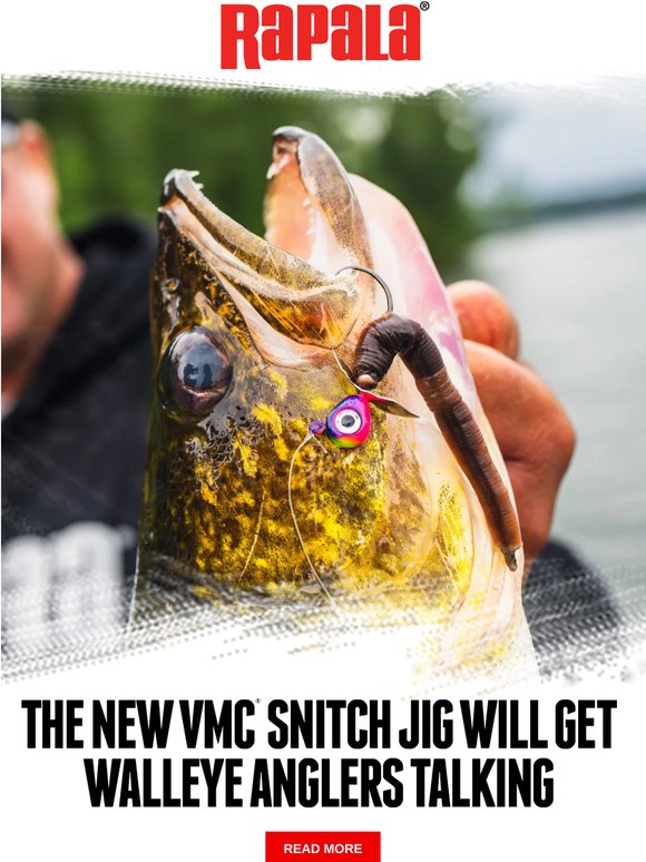 The New VMC Snitch Jig Will Get Walleye Anglers Talking