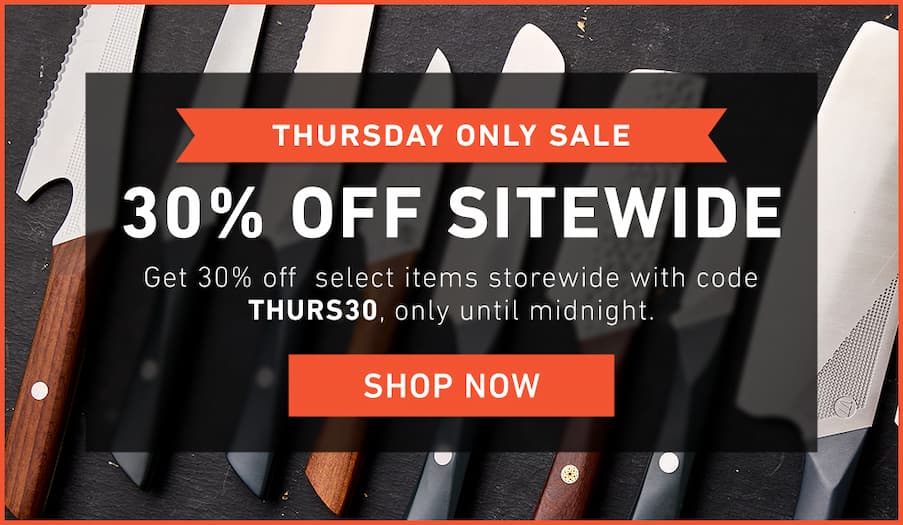 Thursday Only Sale. Get 30% Off Sitewide with Code THURS30