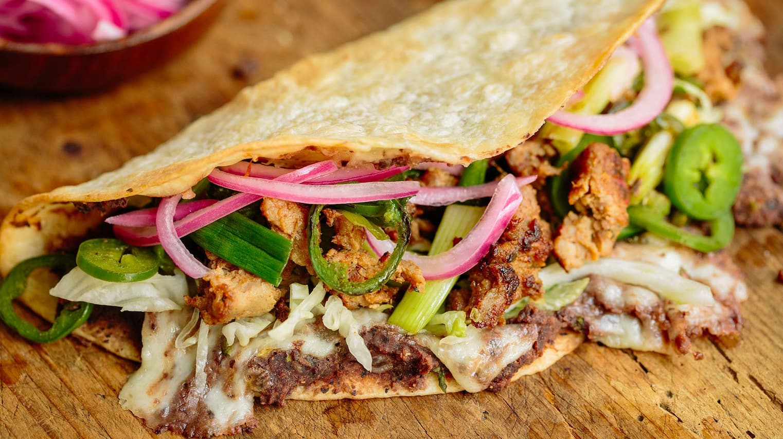 Tlayudas (Oaxacan Quesadillas)