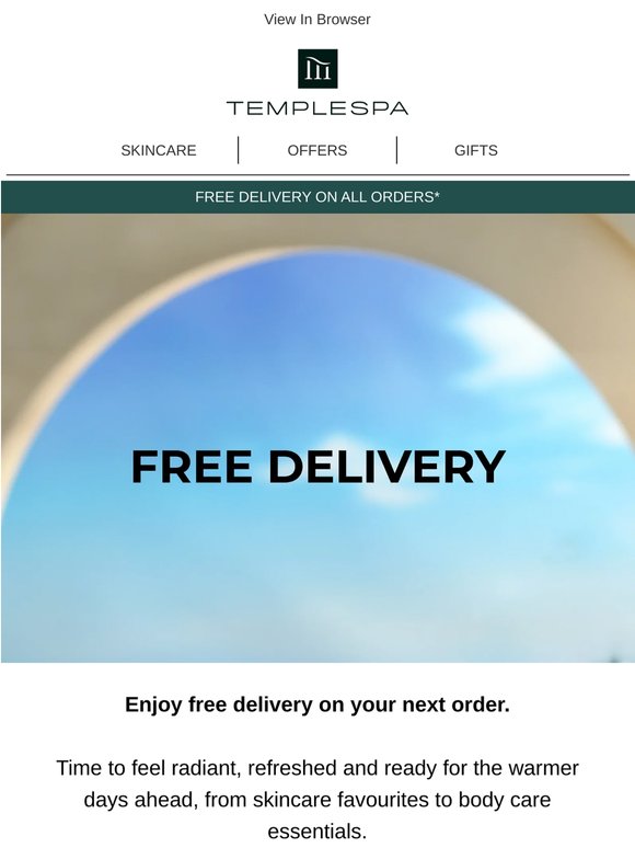 An edit just for you, PLUS free delivery