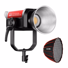 GVM PRO-SD500B 500W Bi-Color Monolight (V-mount & Mesh Bluetooth)(Includes 1 Free 35.43'' Softbox $109.00)