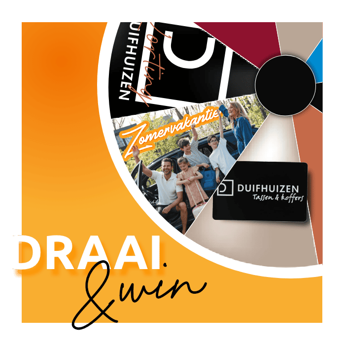 Koop, draai & win een gratis vakantie t.w.v. €449 🏖