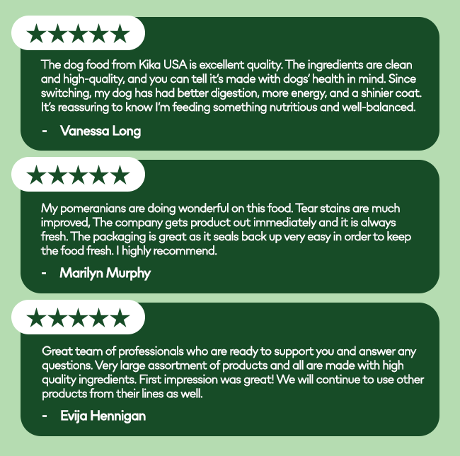 Customer Reviews from Trustpilot.com about KIKA USA pet products